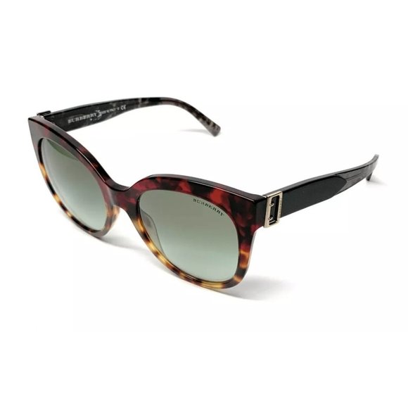 Burberry Women's Havana Green Gradient Sunglasses! - Picture 1 of 3